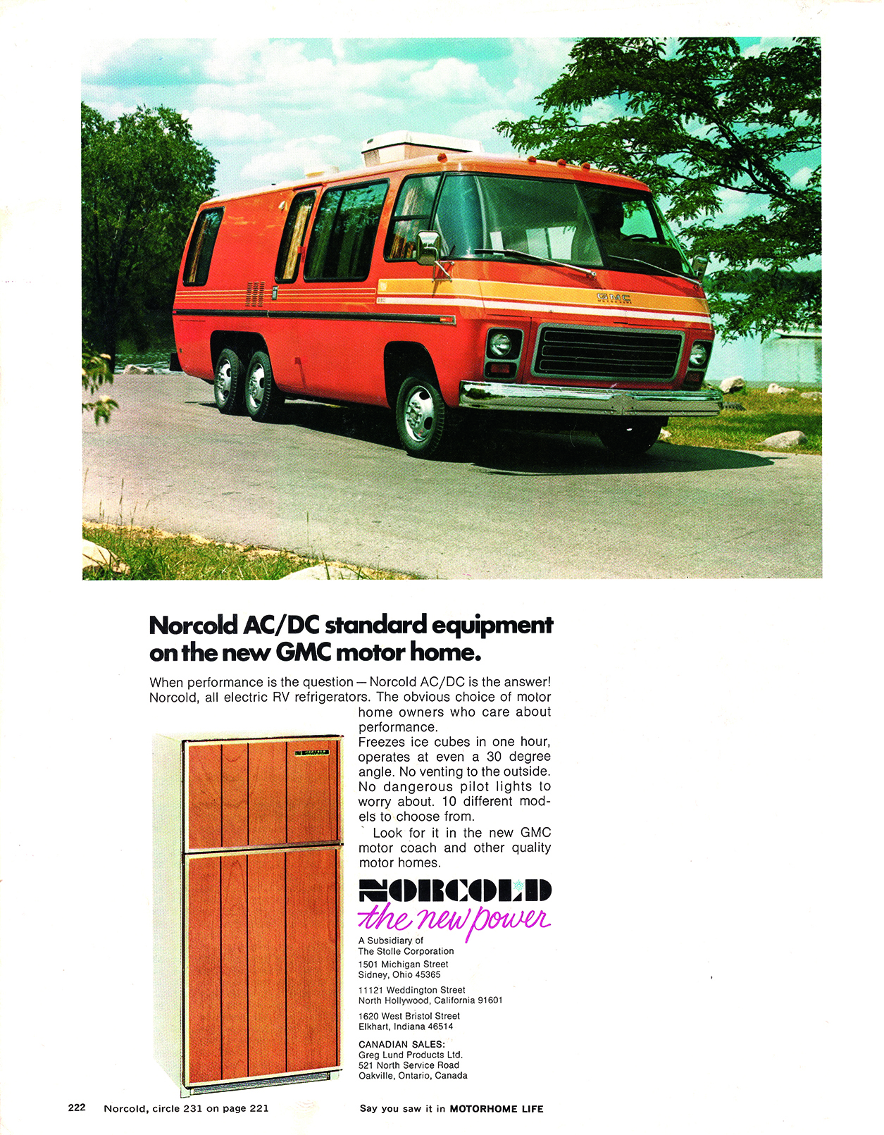 GMC Motorhomes in other product ads