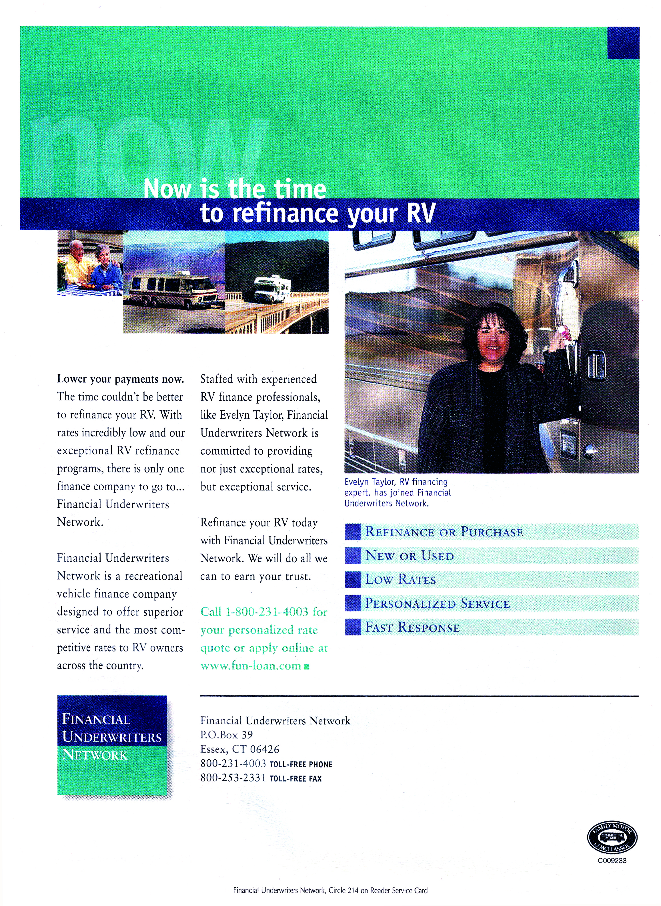 Financial Underwriters Ad